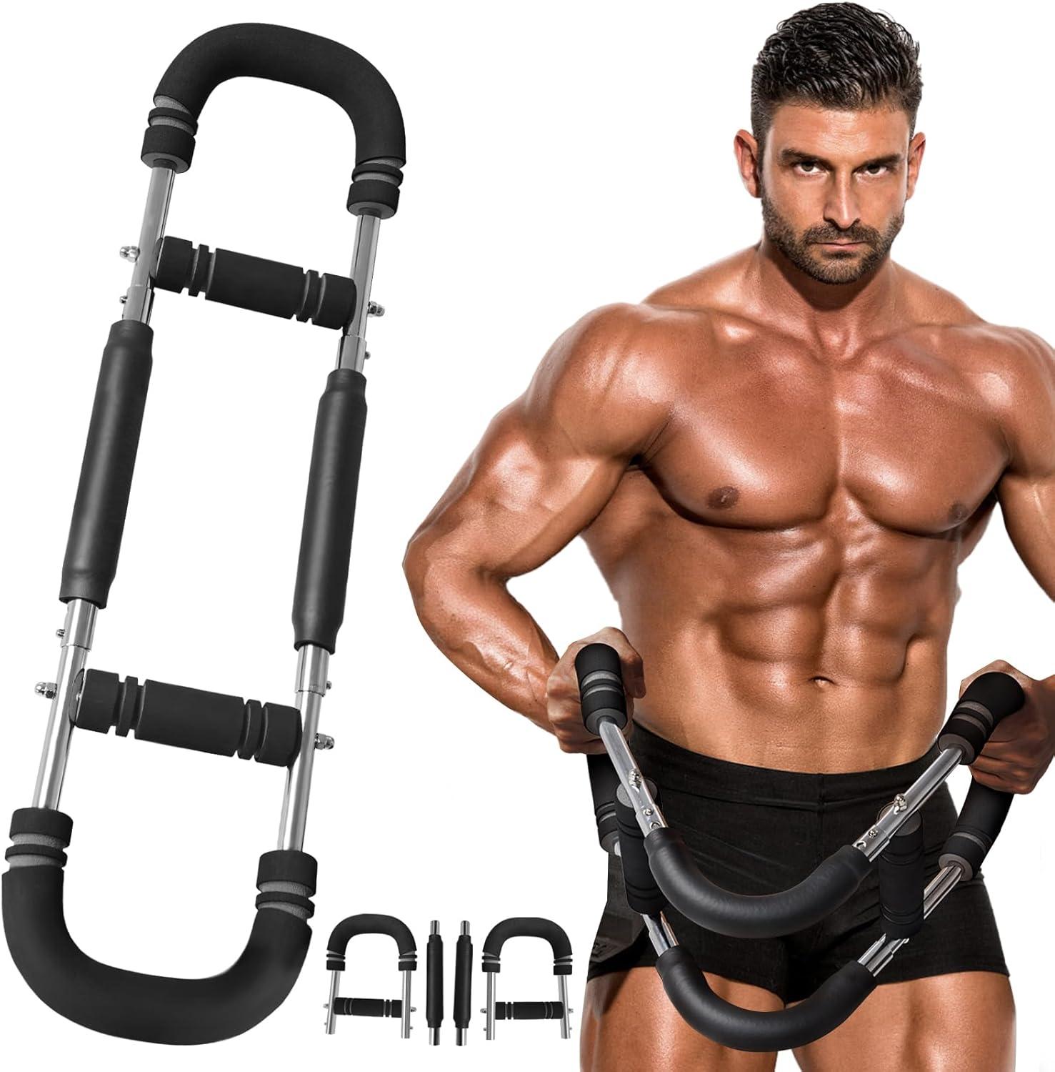 AKKEE Twister Armtrainer, Armtrainingsgerät, Brusttrainer, Brust Trainingsgerät, Arm Brustmuskel Trainingsgeräte, Trizeps-Krafttraining, 30-40KG