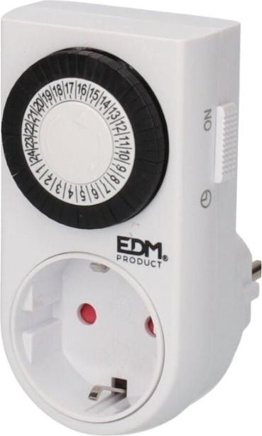 Silamp Mechanische Tagesschaltuhr 230V 16A 3500W EDM-03004
