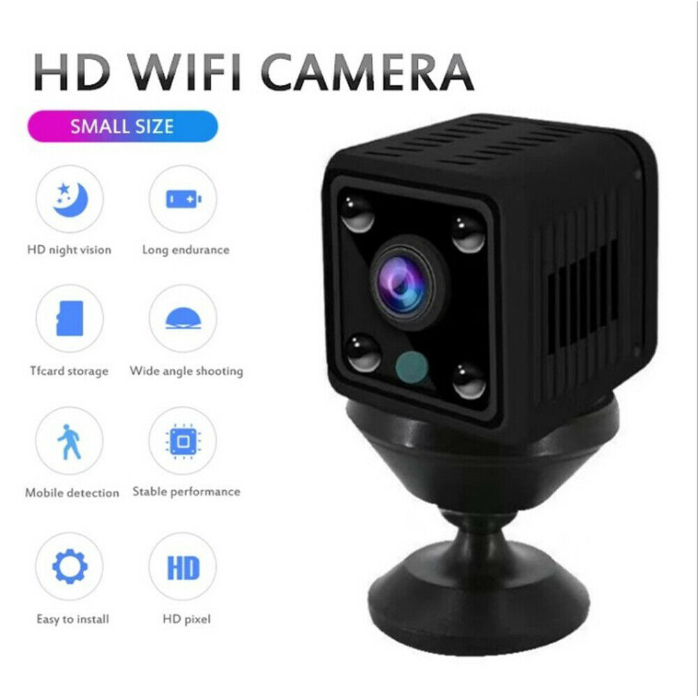 Mini WIFI Kamera WLAN Webcam Überwachungskamera Nachtsicht HD 1080P Camera 32GB