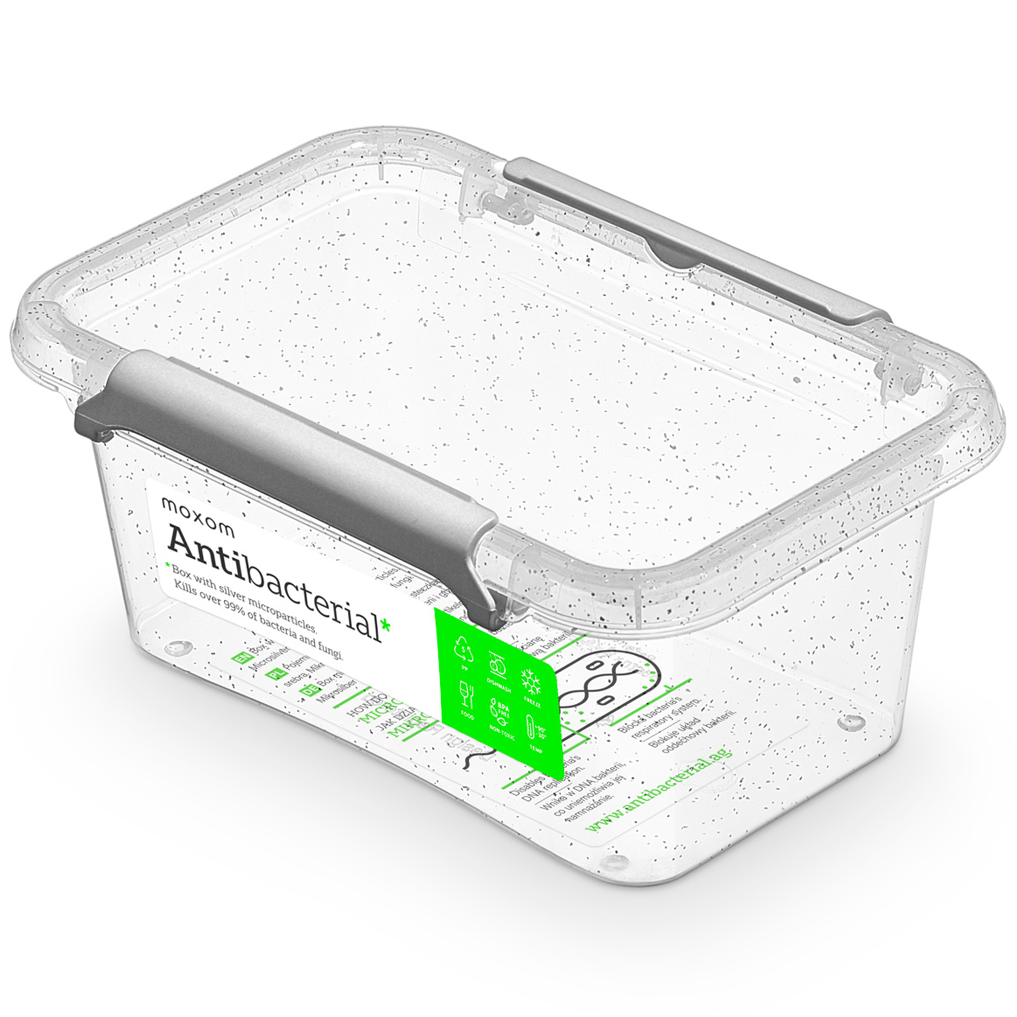 Behälter antibakteriell Nanobox 500 ml ORPLAST 121839