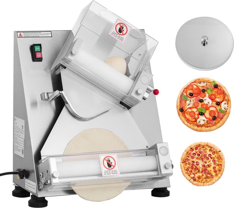 StarTech Pizzateigpresse Elektrisch - Automatische Teigrolle 355,6mm - Brot-Presstechnik - Professioneller Küchenhelfer DDPSBYMJBXGY6W87L001V2