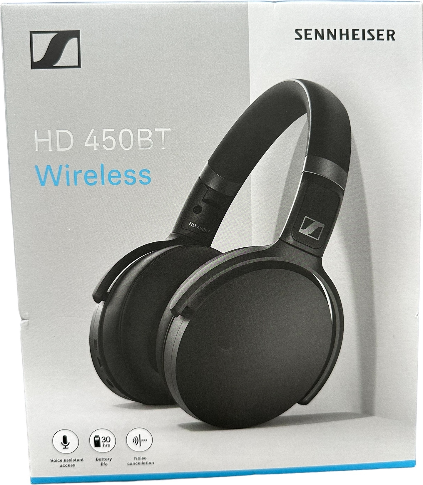 SENNHEISER HD 450BT, Slúchadlá cez uši Bluetooth Black