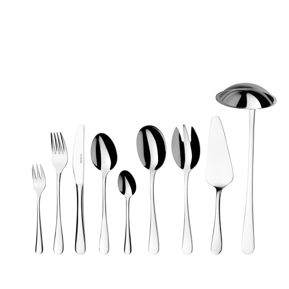 BERNDORF SANDRIK Berndorf Hotel Besteckset Hotelset 64-teilig poliert 0506640200