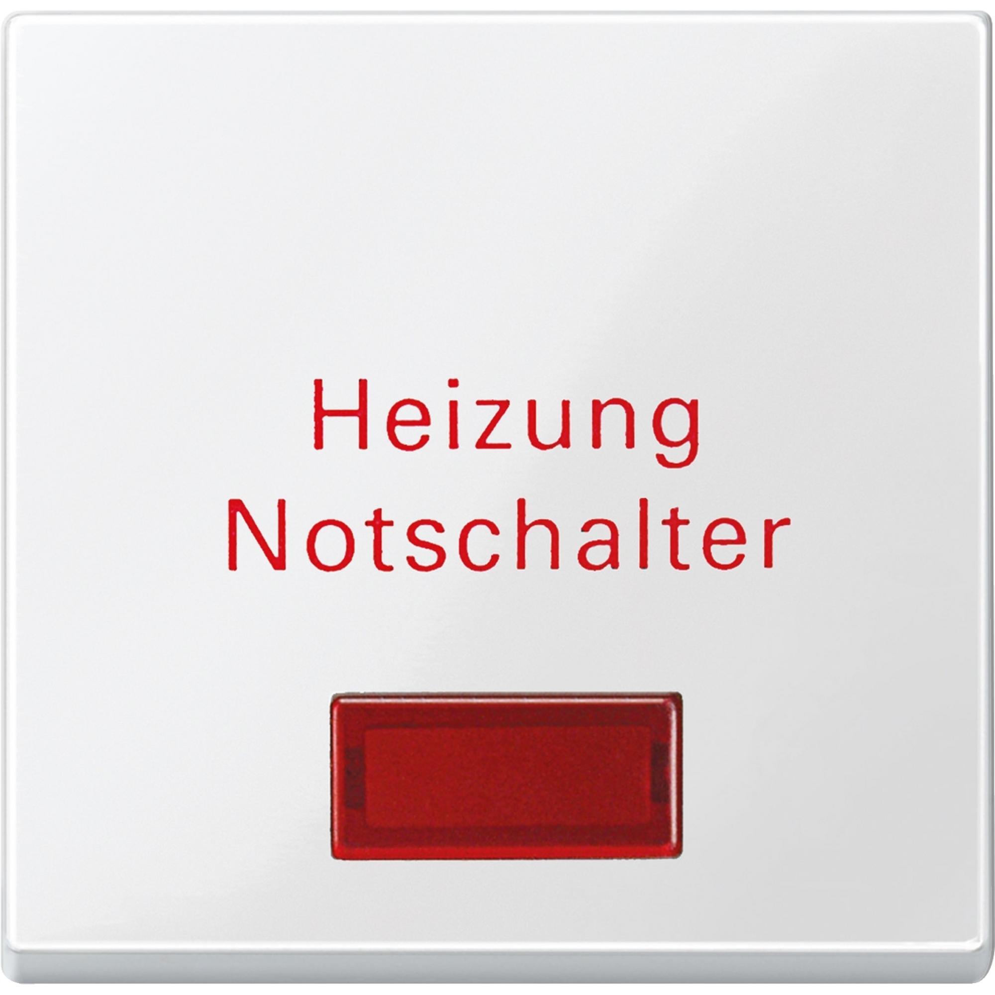 Merten Wippe für Heizungsnot-Schalter Kontrollfenster 432919
