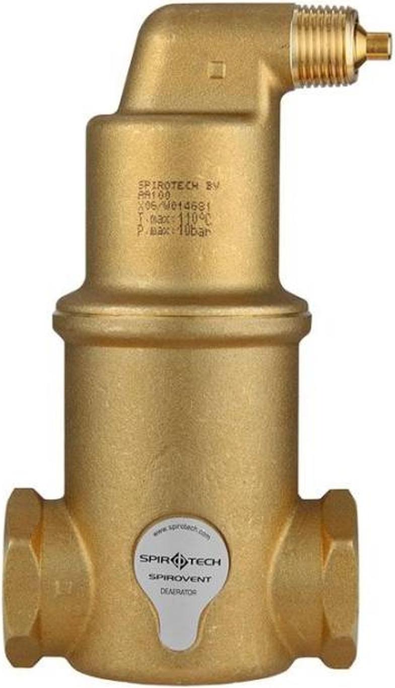 SpiroTech Mikro-Luftblasenabscheider SpiroVent AA100 1 Zoll