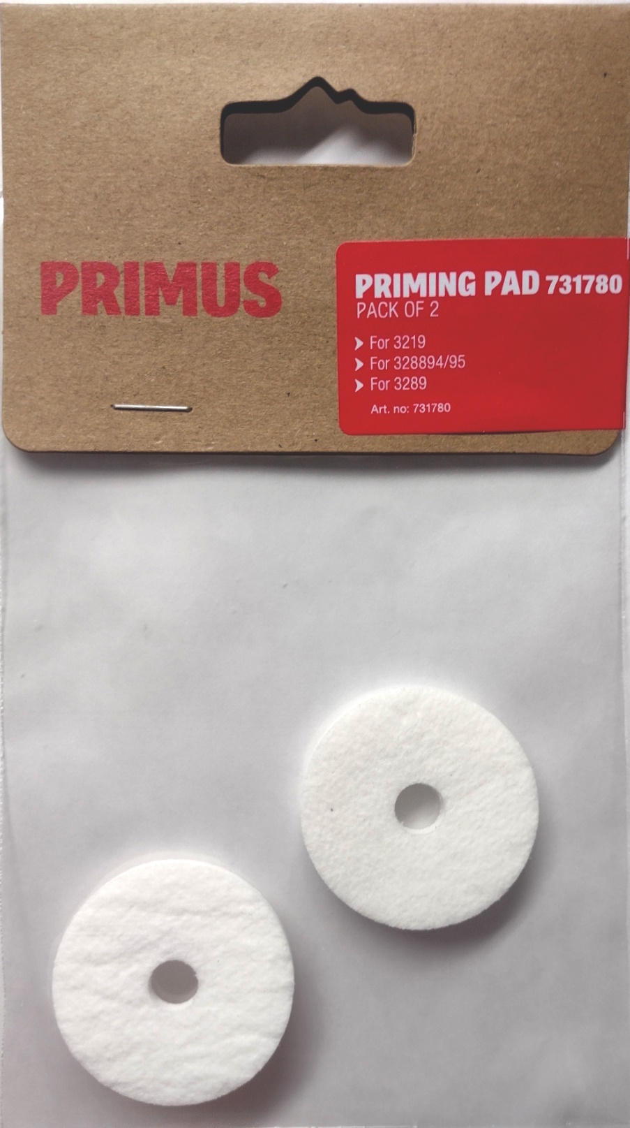 Primus Vorheizkissen Multifuel EX, Omnifuel, OmniLite TI 2 Stück RL790046