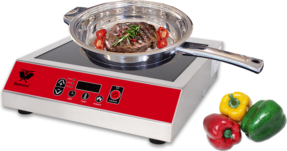 Beeketal Induktionskochplatte Induktionskocher Kochplatte BIKP-1