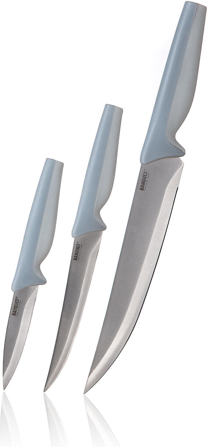Banquet BANKETT-Set von SAPHYR-Messern, 3 St., grey