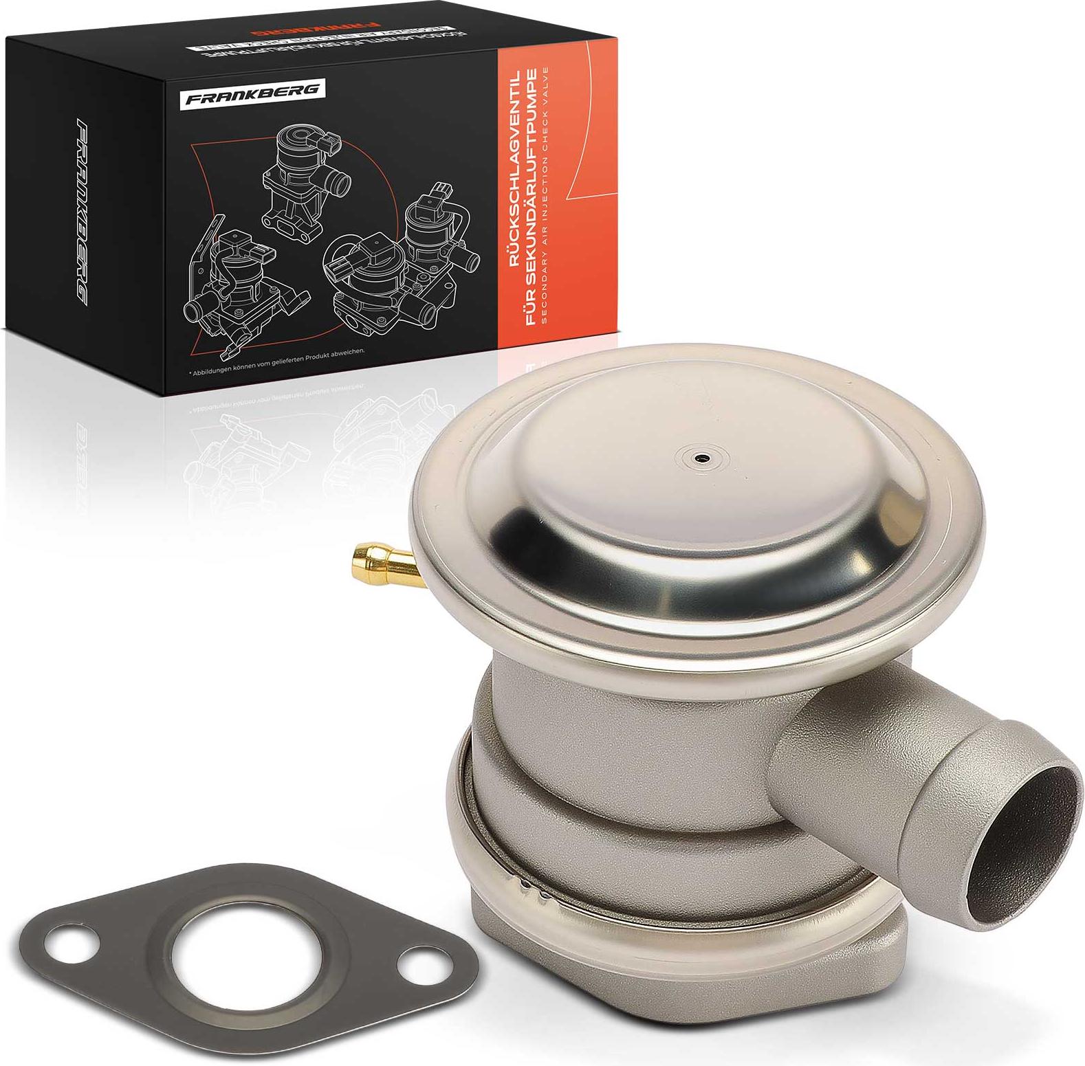 Frankberg 1x Sekundärluftpumpsystem Sekundärluftventil für Audi A4 A6 A8 VW Passat Seat Exeo 1995-2000