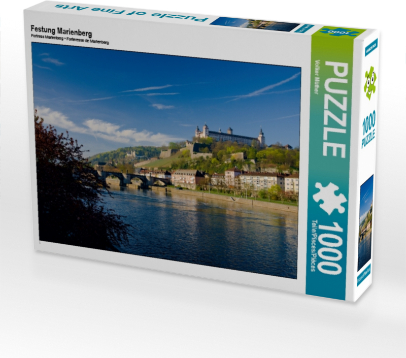 Calvendo Festung Marienberg 1000 Teile Puzzle quer 640x480mm, Müther Volker; 7376486