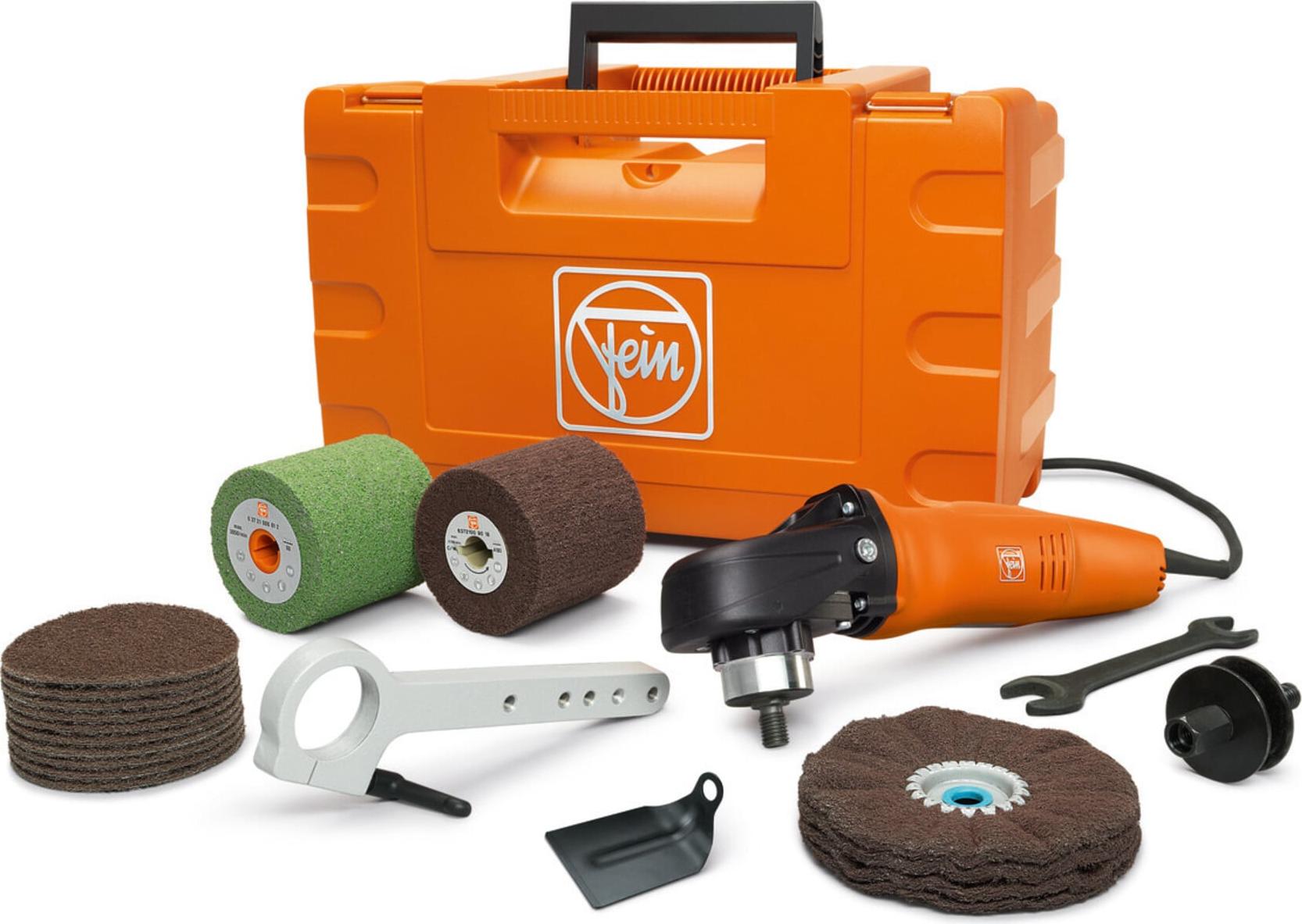 Fein Edelstahl Starter Set WPO 14-25 E für Standardanwendung Flächenbearbeitung 72214950010