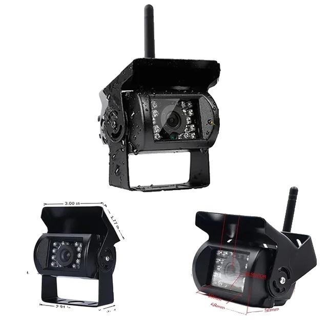 Bezdrôtová cúvacia kamera do auta, 7-palcový HD LCD monitor, vhodná pre nákladné vozidlá a obytné automobily, CameraX1