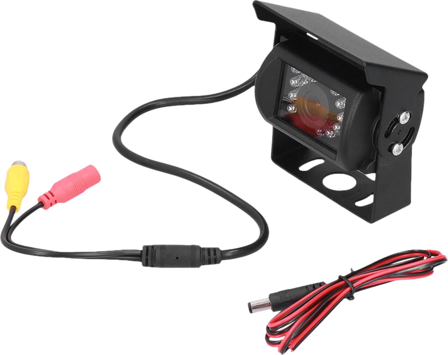 120° zadná kamera 18 -LED IP68 Mäkké nočné videnie 12V -24 V Univerzálne pre auto bus