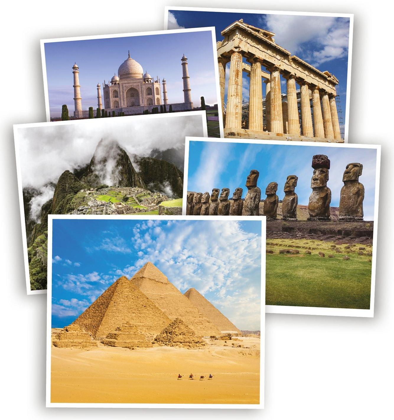 Weltwunder-Quizspiel, Wissenswertes & anpassbarer Schwierigkeitsgrad