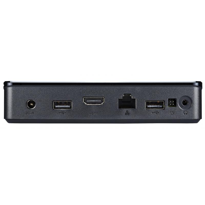 Shuttle XPC nano NS02AV2 - Android PC - Mini PC - 1 RK3368 / 1,5 GHz - RAM 2 GB - Flash - eMMC 16 GB - PowerVR SGX6110 - 1GbE - WLAN: 802.11a/b/g/n/ac, Bluetooth 5.0 - Android 8.1 (Oreo)