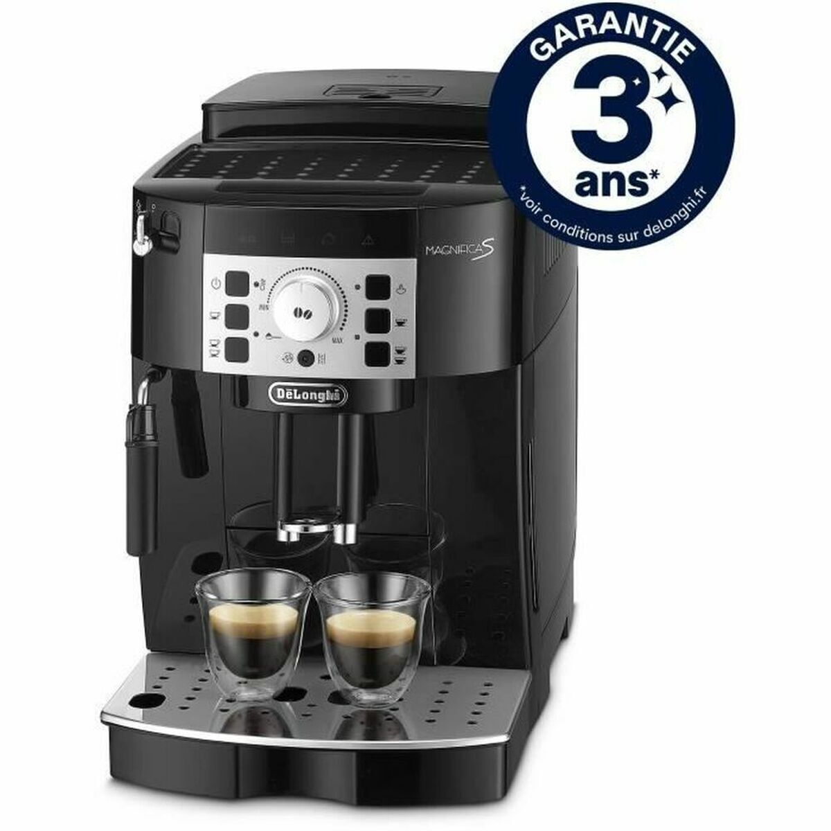 De’Longhi ECAM 22.140.B, Espresso kávovar, Kávové zrná, Mletá káva, 1450 W, Čierna