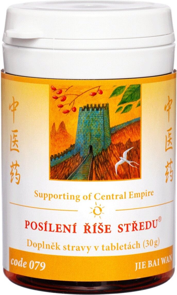 TCM Herbs 079 Stärkung des reiches der mitte (JIE BAI WAN), 100 tbl