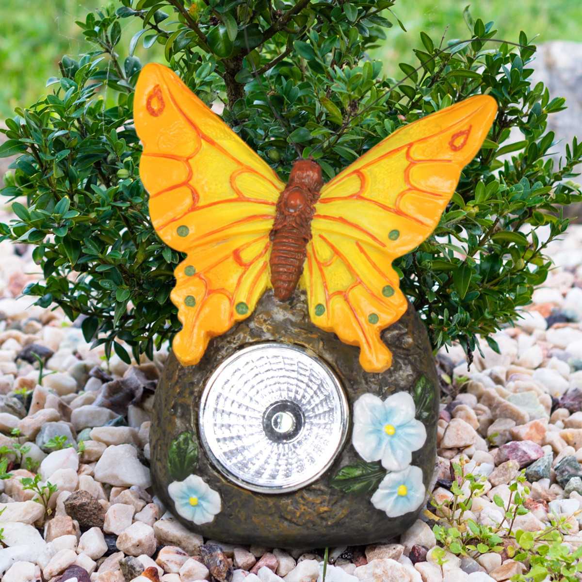 Solar-Gartenstecker Schmetterling