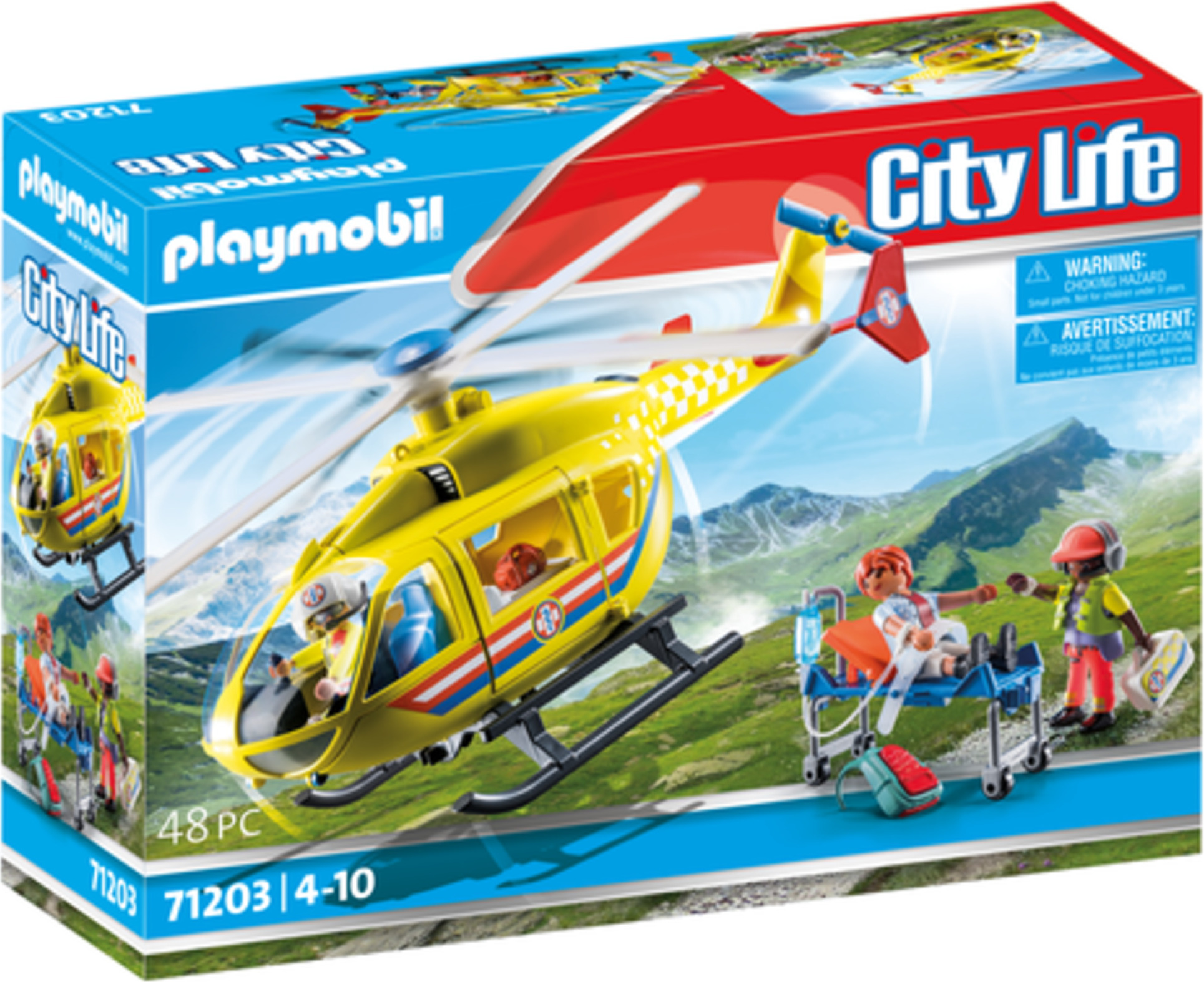 PLAYMOBIL City Life 71203 Rettungshelikopter