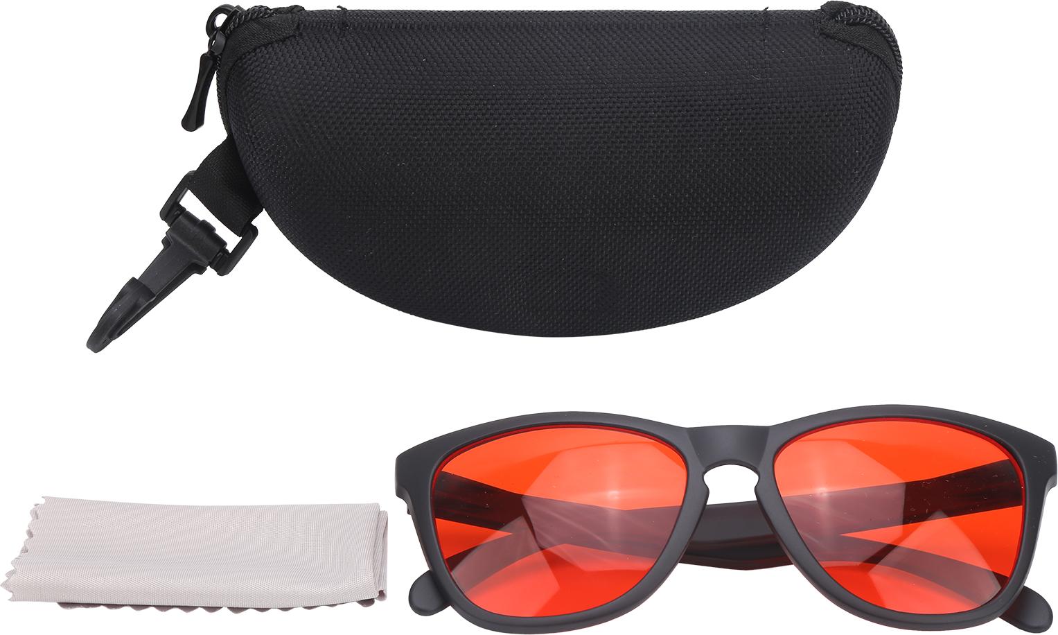 Gistuch Farbblindheit Brille Voller Rahmen Redgreen Blindmittel für Männer und Frauen