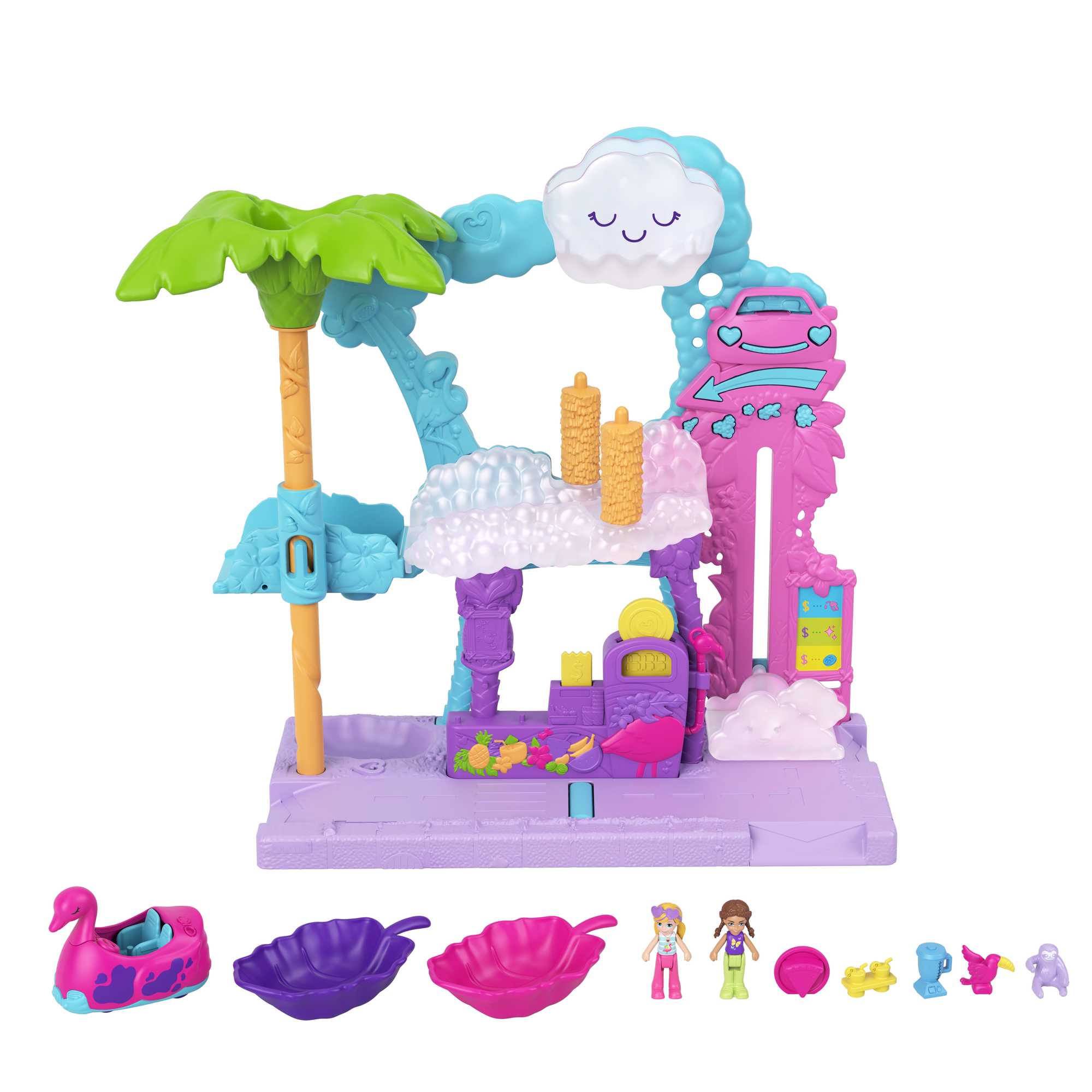 Polly Pocket Pollyville Flamingo Spaß Kauflandde 