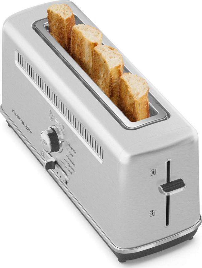 Toaster mit 1 schlitz, 1010 w, edelstahl - Riviera & Bar QGP660
