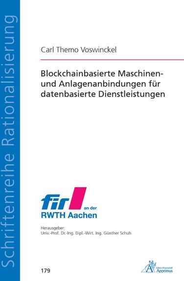 Apprimus Blockchainbasierte Maschinen- und Anlagenanbindungen für datenbasierte Dienstleistungen
