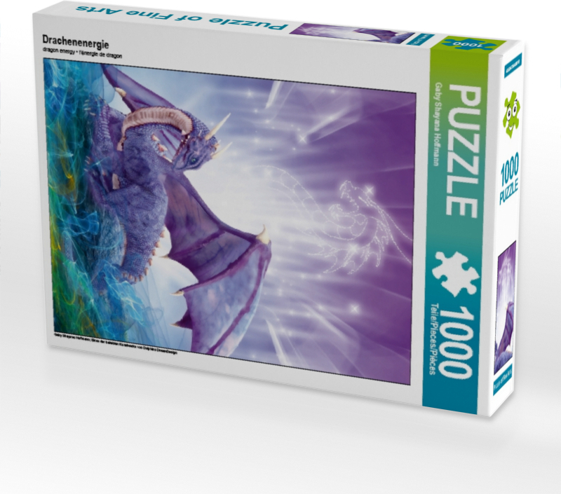 Calvendo Drachenenergie 1000 Teile Puzzle hoch 480x640mm, Shayana Hoffmann Gaby; 7427646