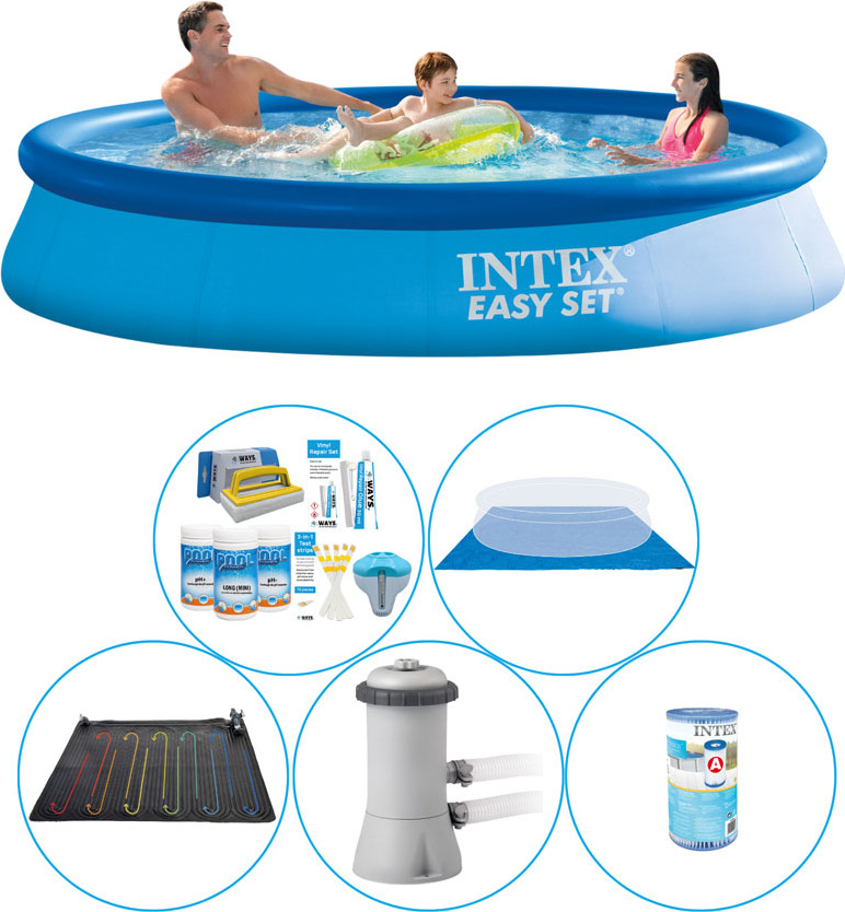 Intex Easy Set Round 366x76 cm - 6 kusov - Príslušenstvo k bazénom Plus