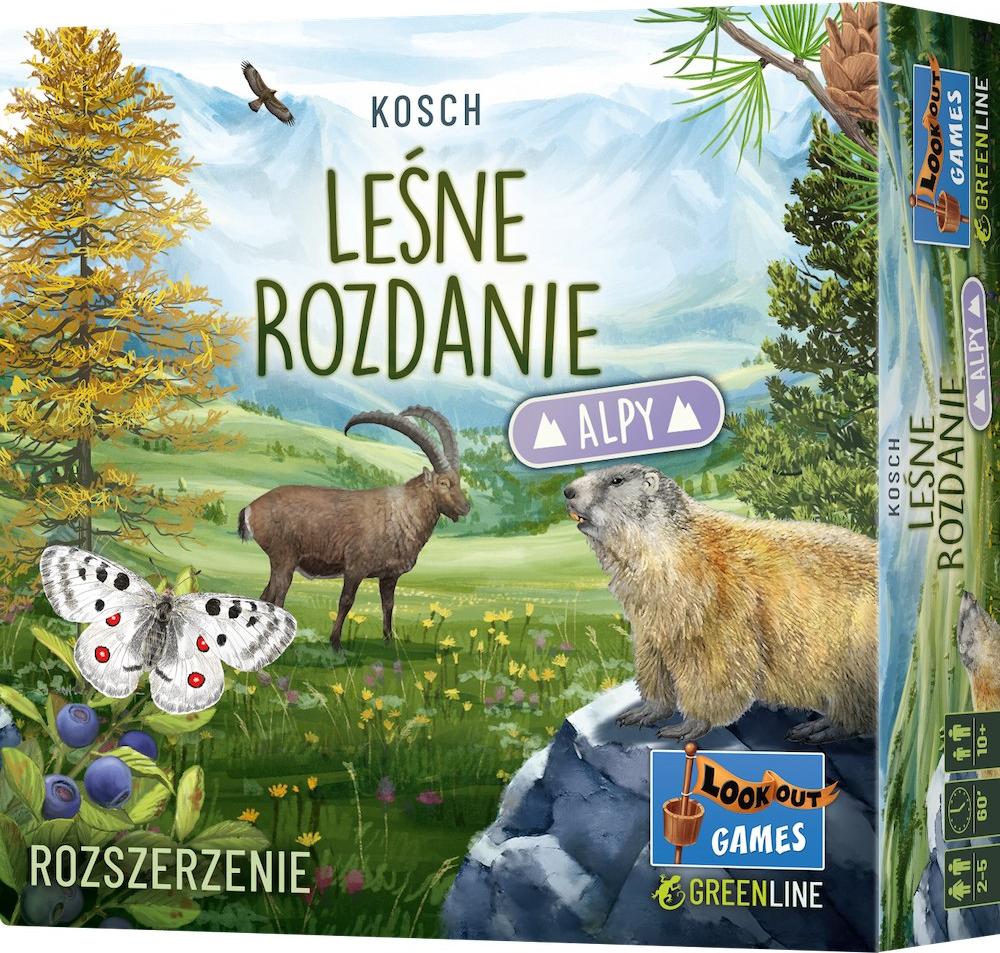 Rebel Erweiterungsspiel: Wald-Deal Alpen Edition