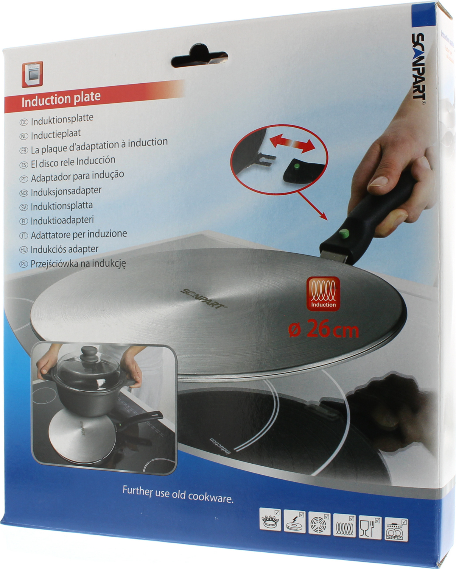 Scanpart S.p. Induktionsscheibe 26Cm 2528341