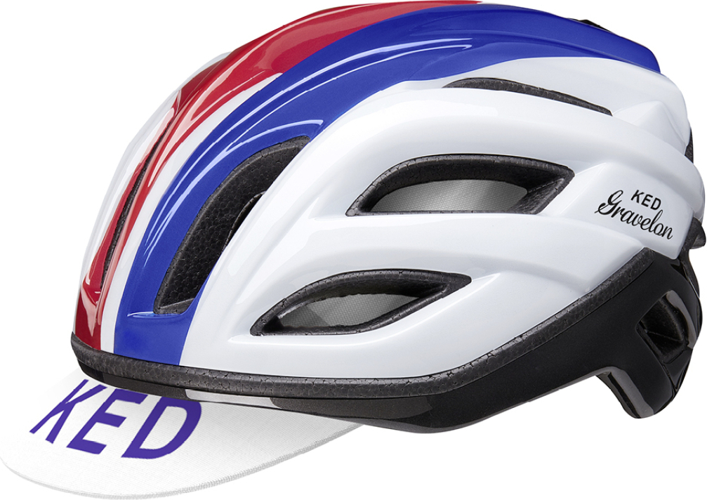 Fahrradhelm KED Gravelon L (58-61 cm) - Tricol Gold