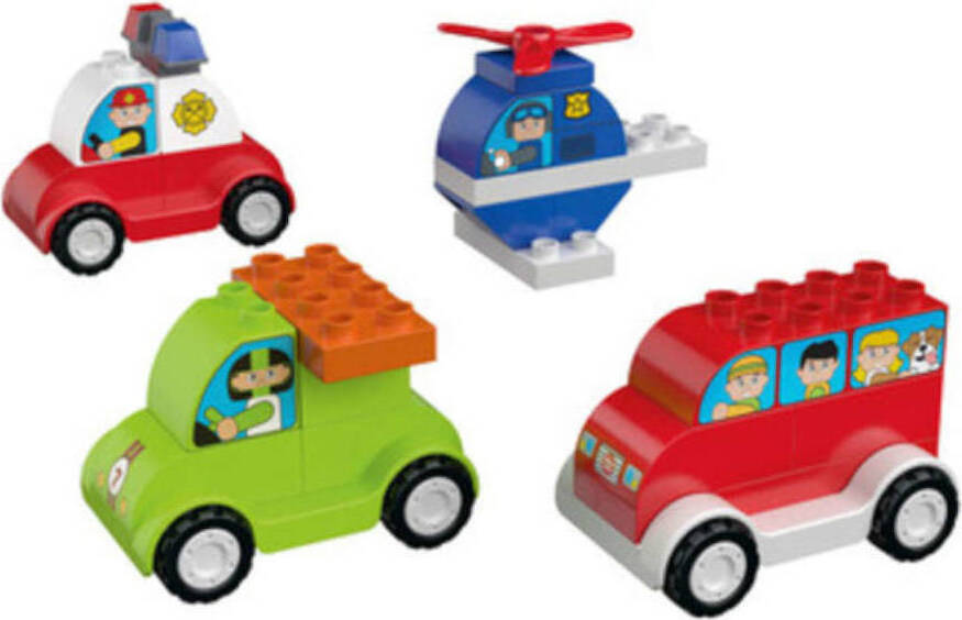 Lidl Dienstleistung Playtive Clippys Fahrzeuge 4er Fahrzeug Set