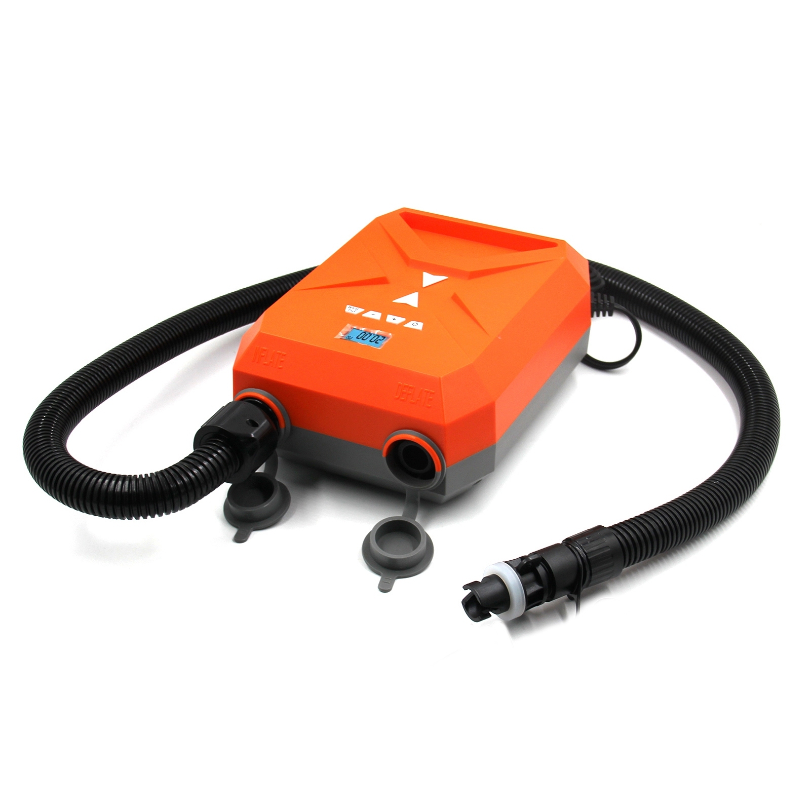 Cocosity Elektrische Luftpumpe,Luftpumpe,Luftpumpe für Schlauchboot,Doppelstufige elektrische Luftpumpe,20SPI elektrische Luftpumpe