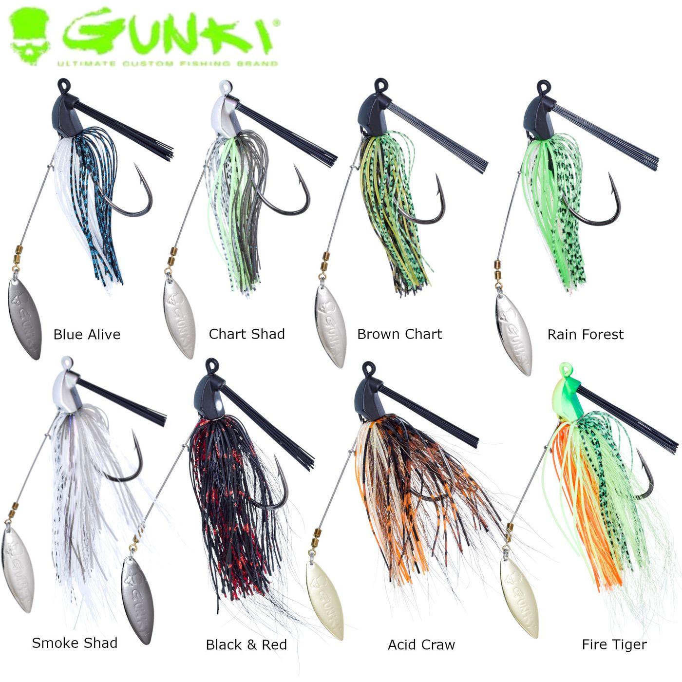 Gunki 21g Hoverjig Gr. 5/0 - Jig Haken, Gunki Farben:Black & Red M.S 66193