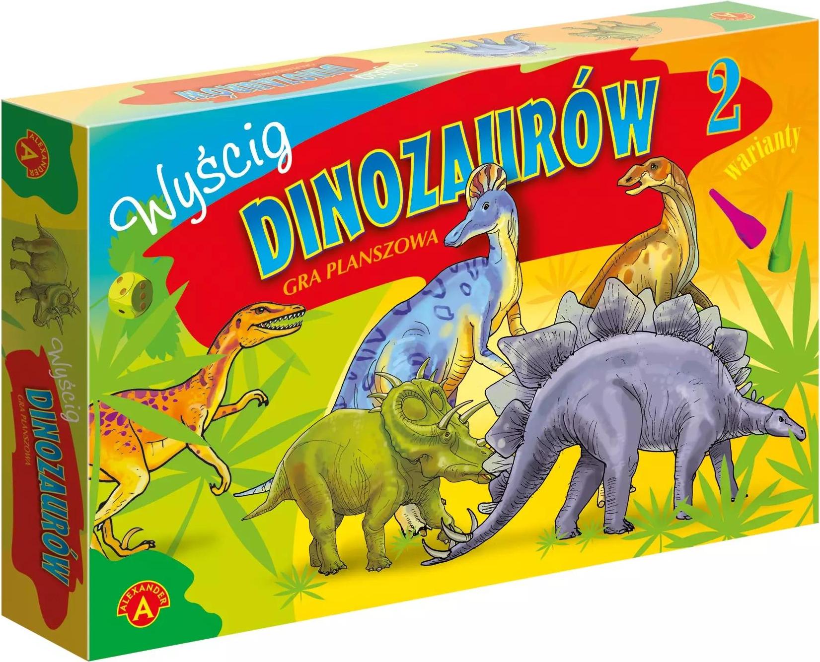 Brettspiel Dinosaurier-Rennen 0558 ALEXANDER p8