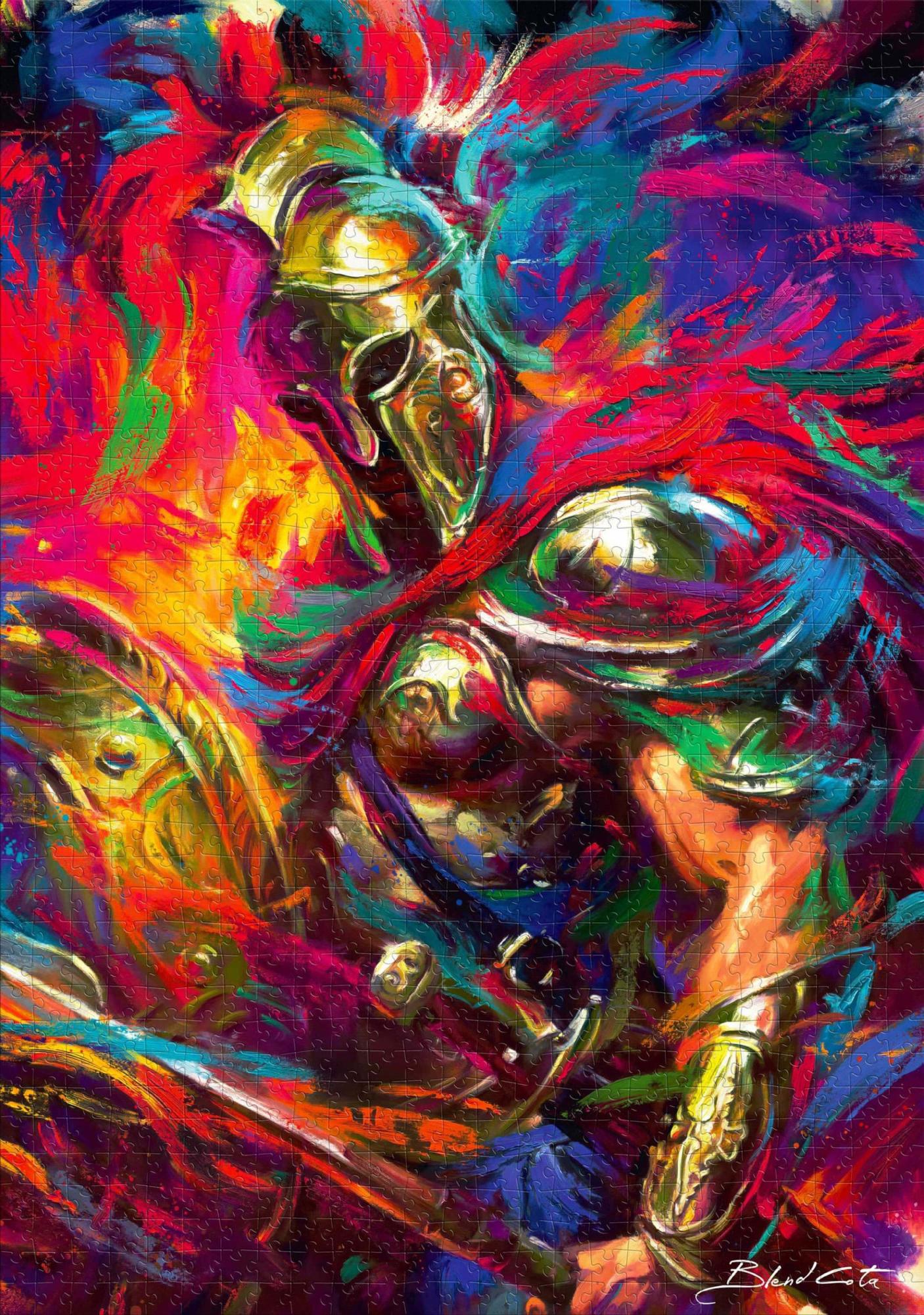 Good Loot Blend Cota Puzzle The Illyrian Warrior (1000 Teile) 249665