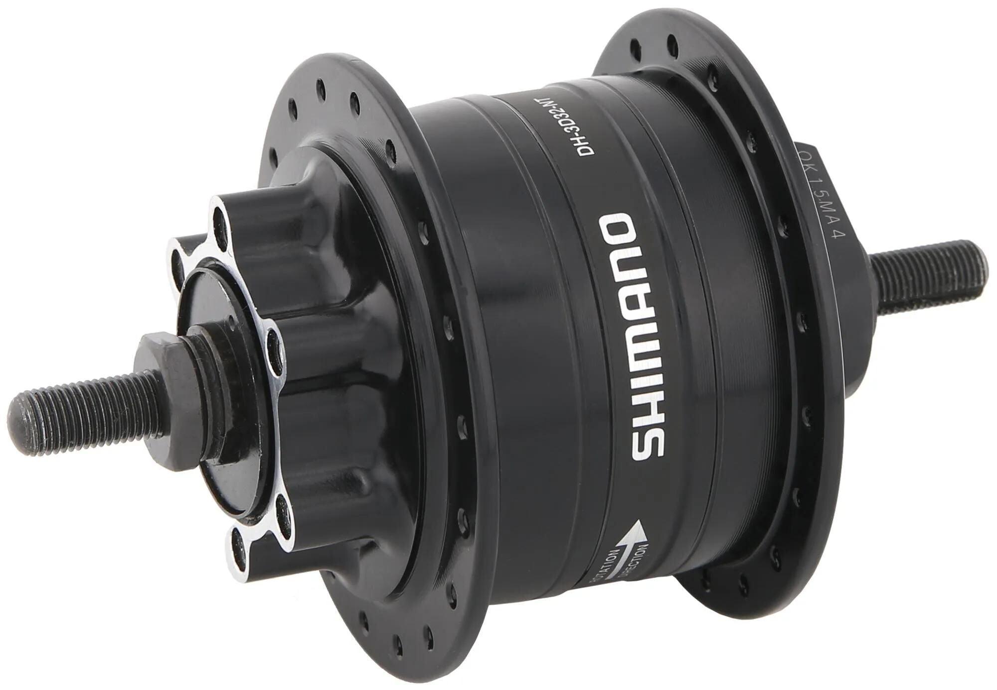 Shimano Shim.Nabendynamo Dh3D32 36L Sw Voll 6L 6V/3W E2 ADH3D32DL
