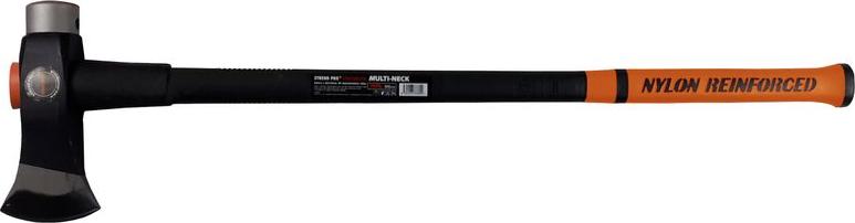 STREND PRO Axt EVEREST® LSA ALU 3500 g, MULTI-NECK®, mit Hammerfunktion, Spaltaxt, Keilaxt, Fiberglasstiel 900 mm