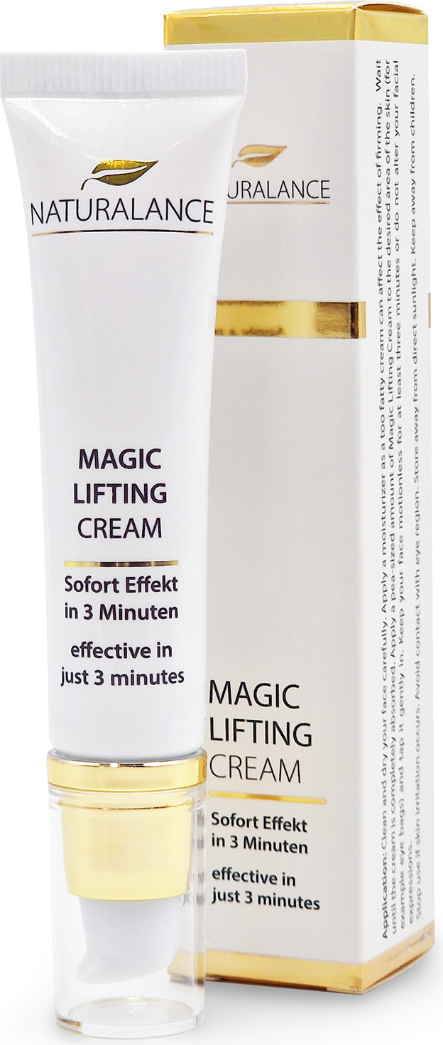 Glory Products OÜ Naturalance Magic Lifting Cream - mit wertvollen Inhaltsstoffen - 15 ml Inhalt - 1 x