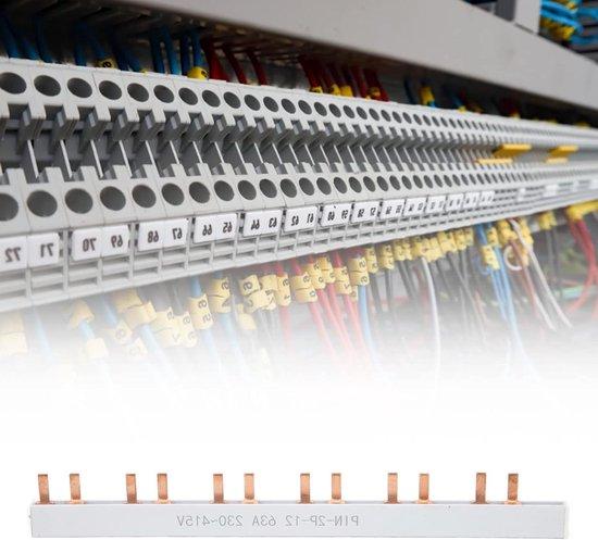 OEM Kupferne Busbar 2P 12 Wechselrichter-Schalter 63A 230-415V - Kupferne Busbar für Schaltkasten. 2026