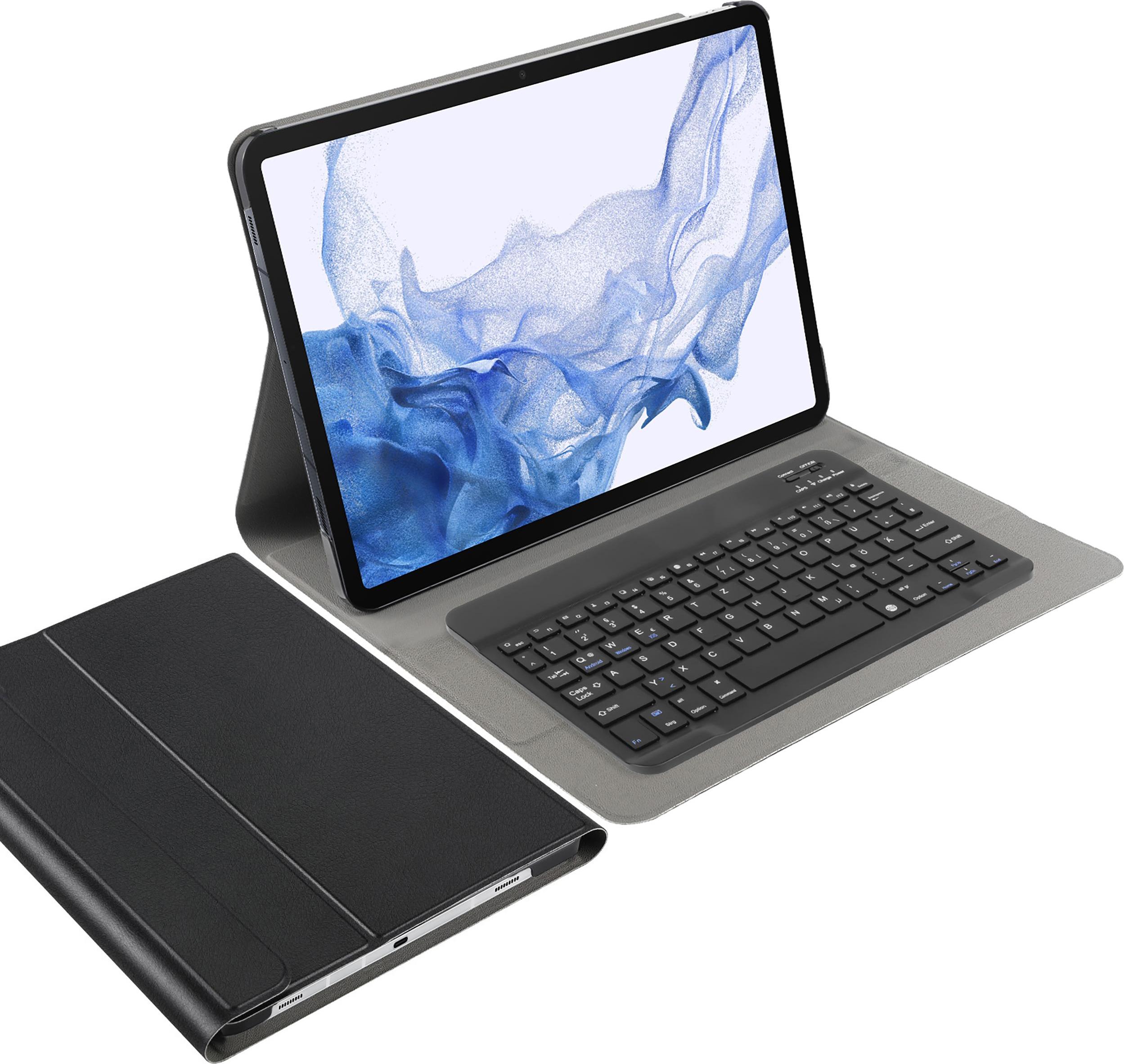 Hülle Samsung Galaxy Tab S8+ Schutzhülle - Cazy - Schwarz PRE-ABKCTZ-SAM-GTS8P-BLCK