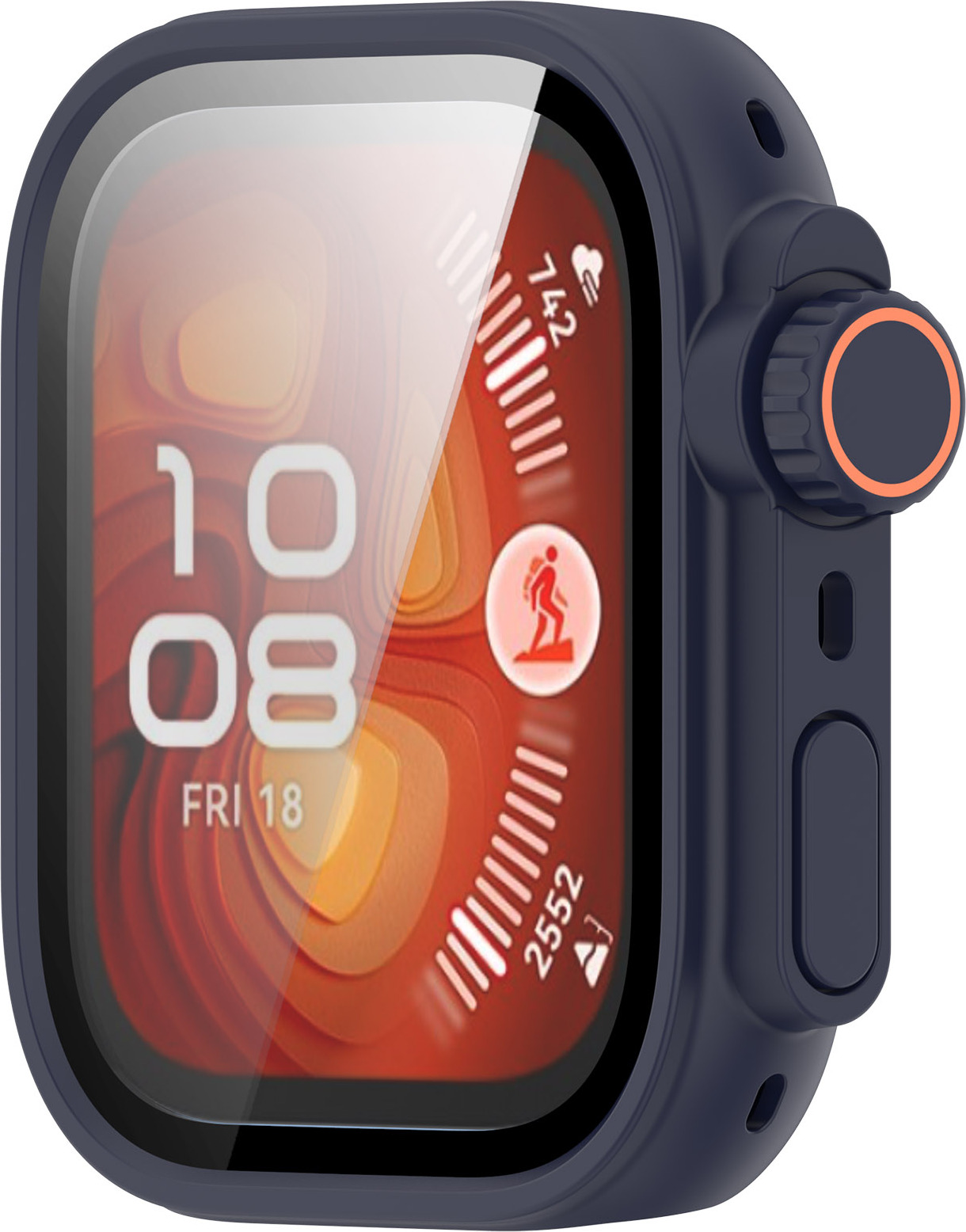 INF Huawei Watch Fit 4 zu Apple Ultra 2 Umwandlungsgehäuse Blau 378401