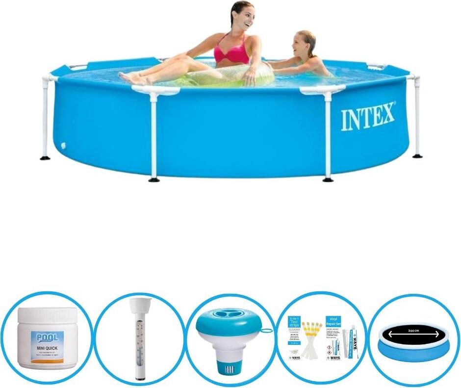 Intex bazén Kovový rám 244x51 cm - Balenie bazéna