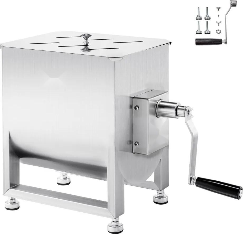 StarTech Manueller Fleischmischer 30L - Fleischverarbeitungsgerät zum Mischen von Hackfleisch - Küchenhelfer für Fleischprodukte SYRLJBJBKQXKJ02ER001V0