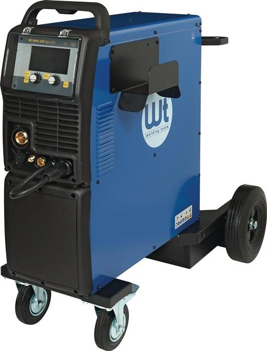 WT Welding Team MIG/MAG-Schweianlage WT-MAG 205 Syn LCD ohne Zubehr 30-200 A gasgekhlt