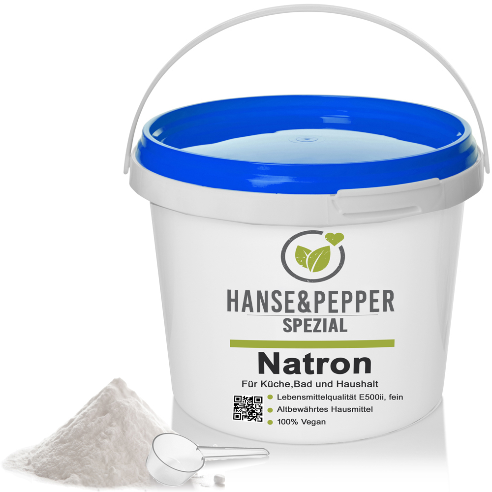 Natriumhydrogencarbonat E 500 Backsoda 5kg Reines Natron Pulver ii 