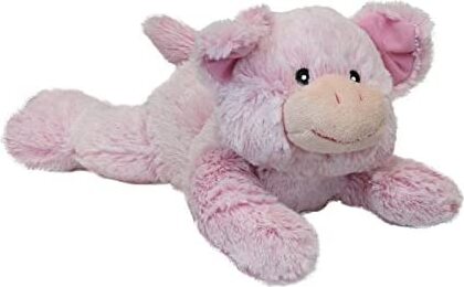 LiLaLu Plüsch Schweinchen ca. 20 cm lang , Glücksschweinchen, Schwein rosa zum spielen oder als Mitgebsel 7040