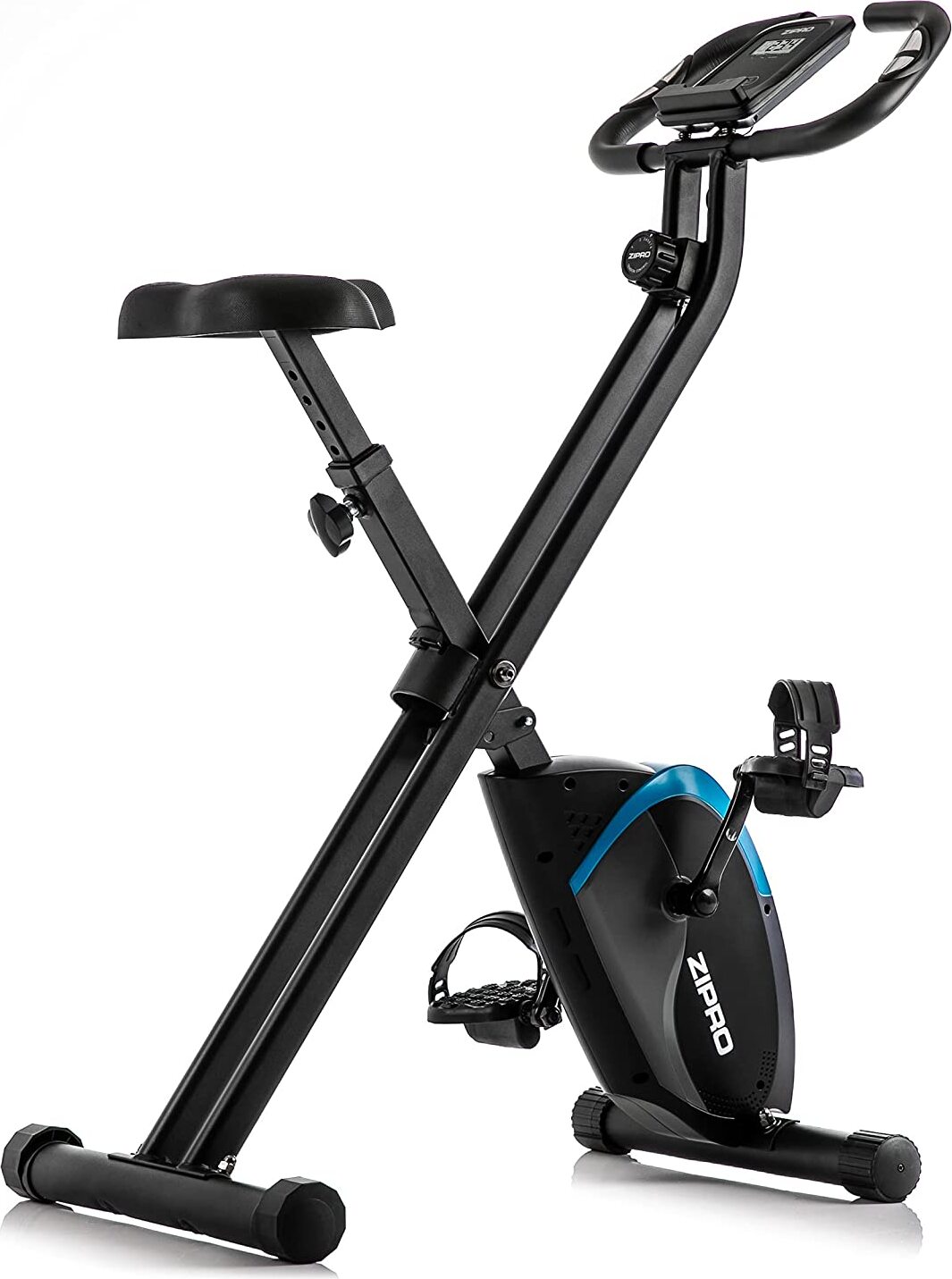 Magnetický bicykel Zipro Future X | 4,5 kg zotrvačníka | skladací | fitness bicykel 8 úrovní odporu | meranie tréningových parametrov |