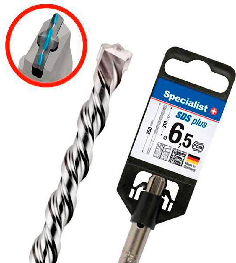 Specialist+ SPECIALIST+ SDS+ hammer drill bit, 6.5x250/310 mm